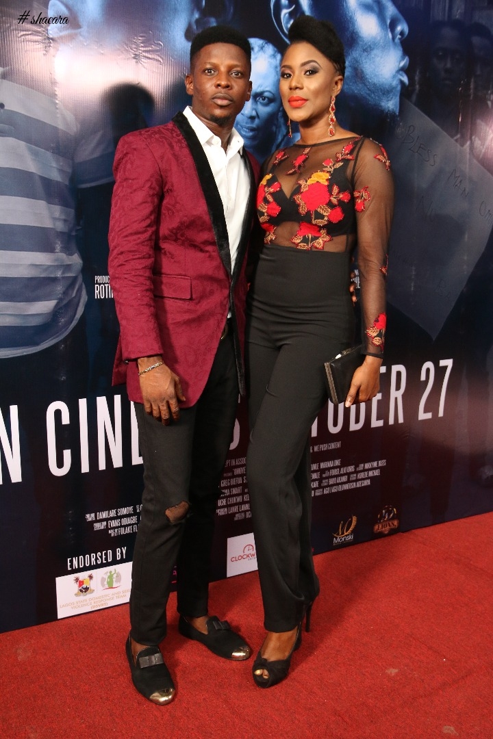 The Movie We’ve Been Waiting For Is Here! Kiki Omeli, Rotimi Salami, At “Omoye” Premiere