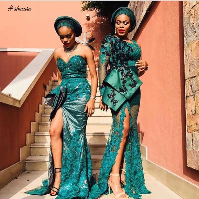 ABSOLUTELY RAVISHING ASOEBI STYLES FASHIONISTAS WORE OVER THE WEEKEND