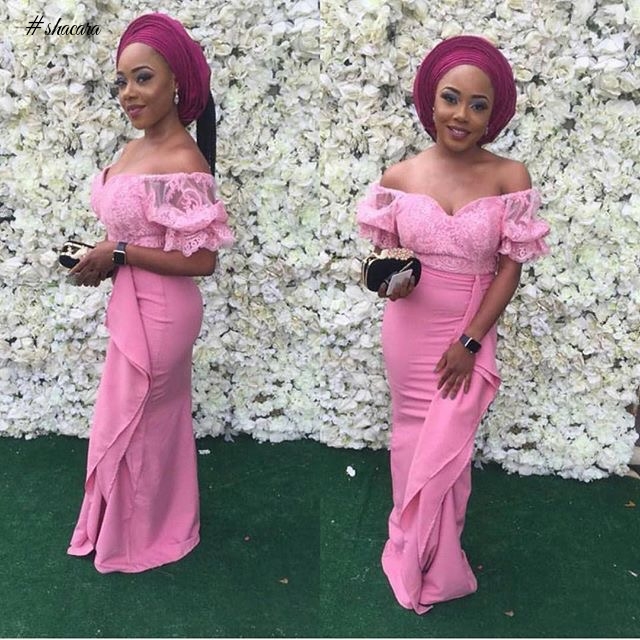 ABSOLUTELY RAVISHING ASOEBI STYLES FASHIONISTAS WORE OVER THE WEEKEND