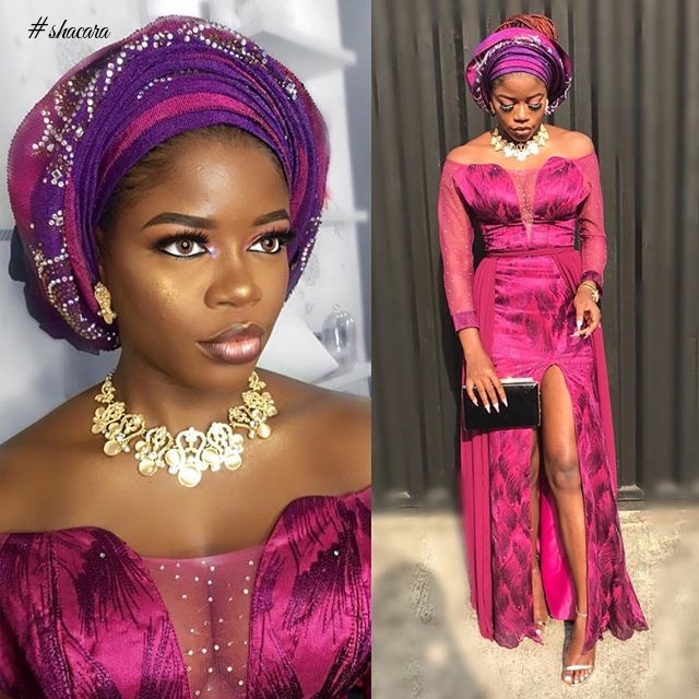 RAVISHINGLY BEAUTIFUL AND GORGEOUS ASOEBI STYLES