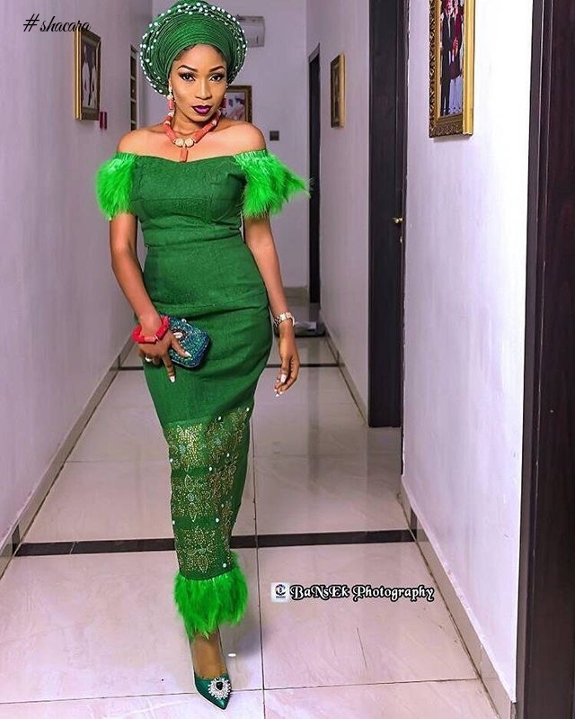 RAVISHINGLY BEAUTIFUL AND GORGEOUS ASOEBI STYLES