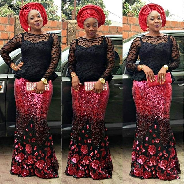 LETS TAKE ANOTHER FRESH LOOK AT THIS 2016 BREATHTAKING ASO EBI STYLES