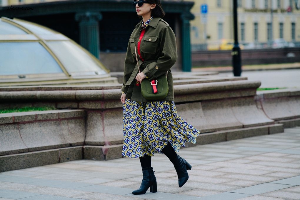 Presents The Best Street Style Looks From Russia Fashion Week!