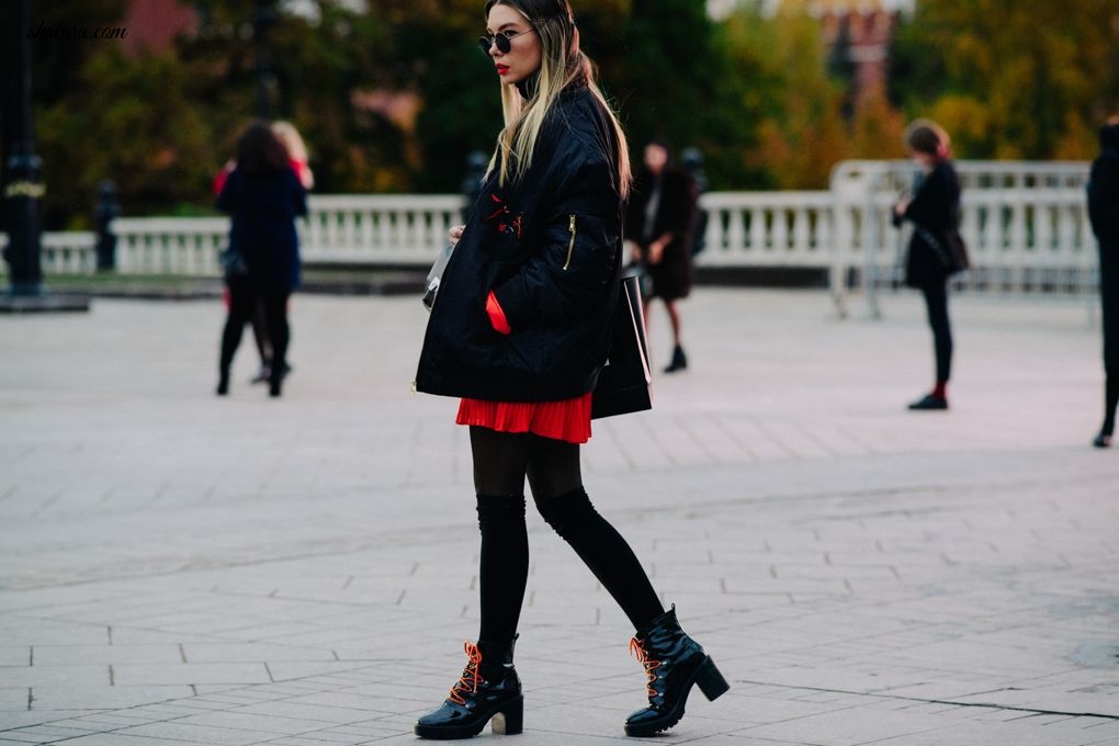 Presents The Best Street Style Looks From Russia Fashion Week!