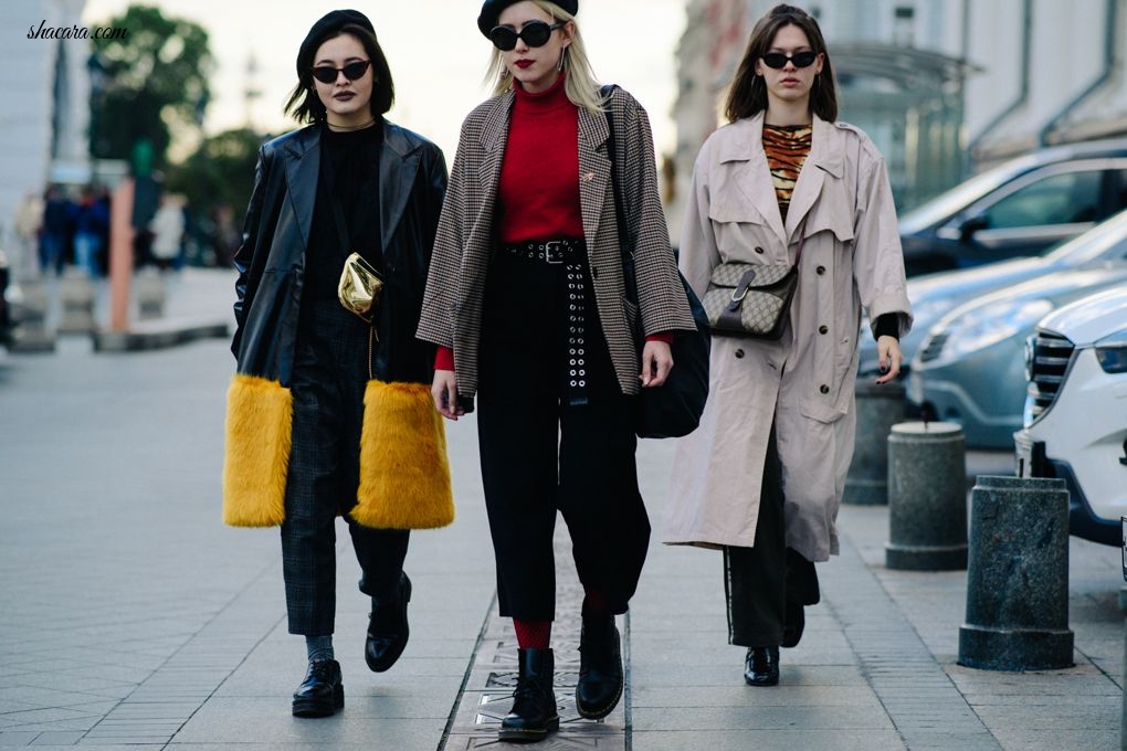 Presents The Best Street Style Looks From Russia Fashion Week!