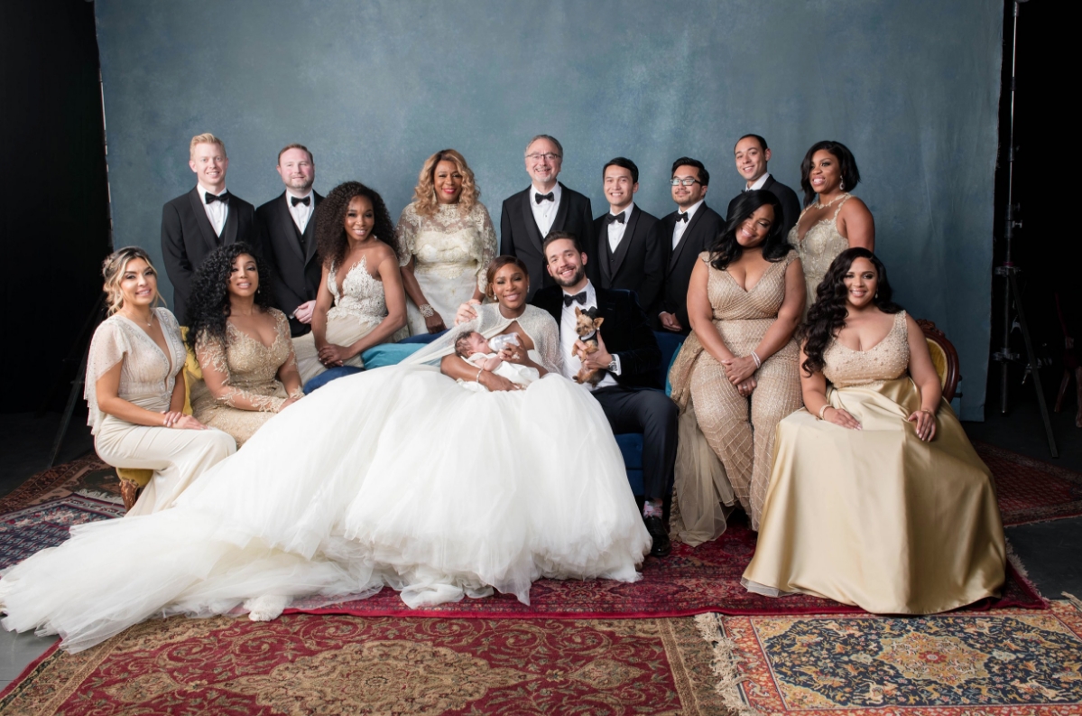 Weddings! Serena Williams & Alexis Ohanian Tie The Knot In A Fairy Tale Wedding