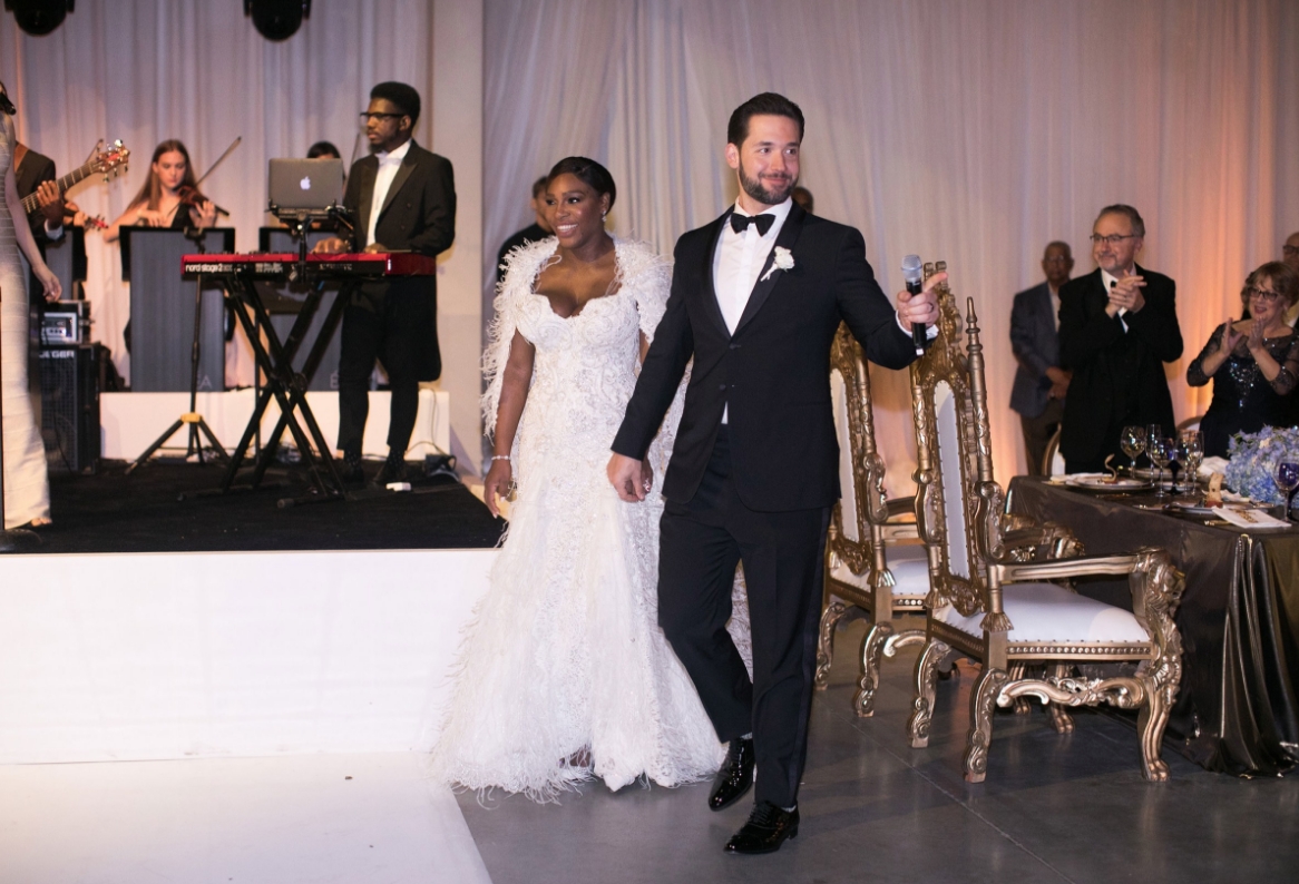 Weddings! Serena Williams & Alexis Ohanian Tie The Knot In A Fairy Tale Wedding