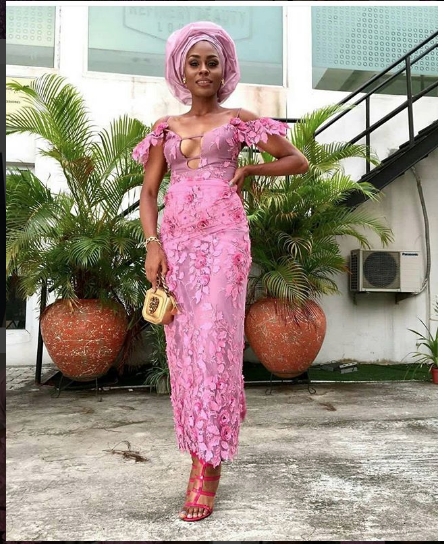 Tiwa Savage, Stephanie Coker, More, In Asoebi At Banky W & Adesua Etomi’s Traditional Wedding