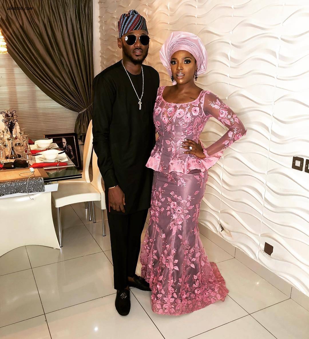 2Face, Annie Idibia, Paul, Anita Okoye, Couples at Banky W & Adesua Etomi’s Traditional Wedding