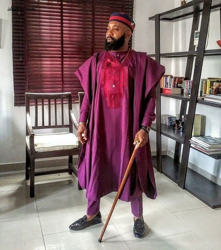 Demons Or Angels? Check Out The Hot Men At Banky W & Adesua Etomi’s Traditional Wedding