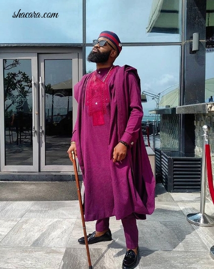 Demons Or Angels? Check Out The Hot Men At Banky W & Adesua Etomi’s Traditional Wedding