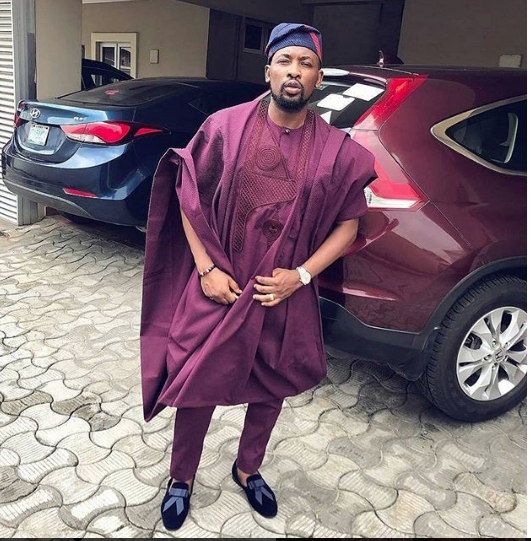 Demons Or Angels? Check Out The Hot Men At Banky W & Adesua Etomi’s Traditional Wedding