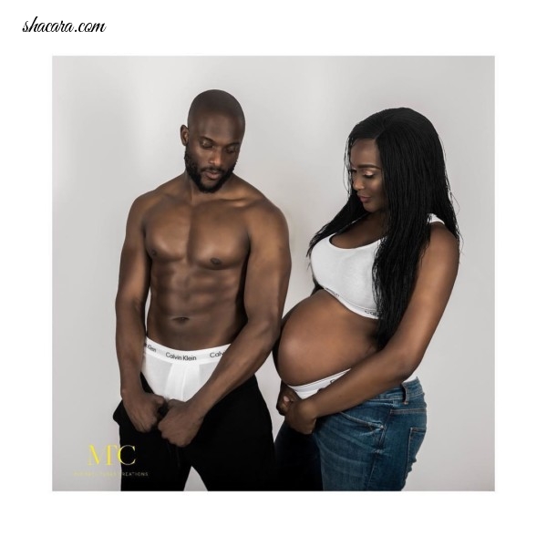 Comedian Wale Gates, Wife Lanre Welcome Baby Girl & Release Beautiful Maternity Photos