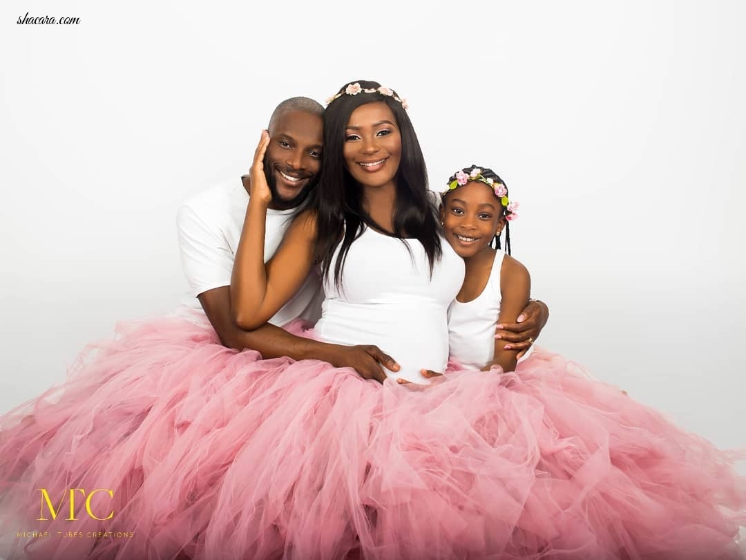 Comedian Wale Gates, Wife Lanre Welcome Baby Girl & Release Beautiful Maternity Photos