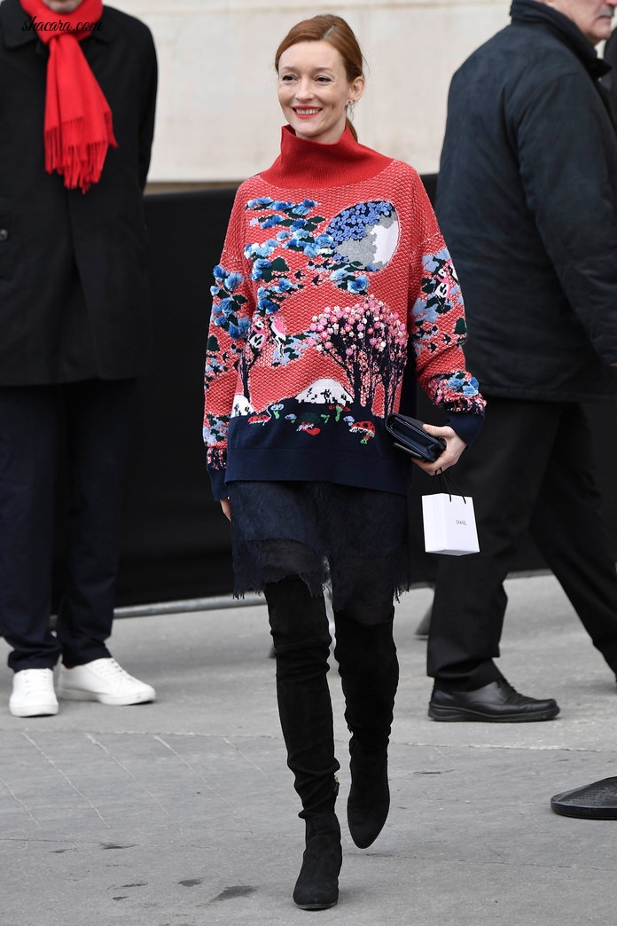 More Street Style Moments From Spring Summer 2018 Haute Couture