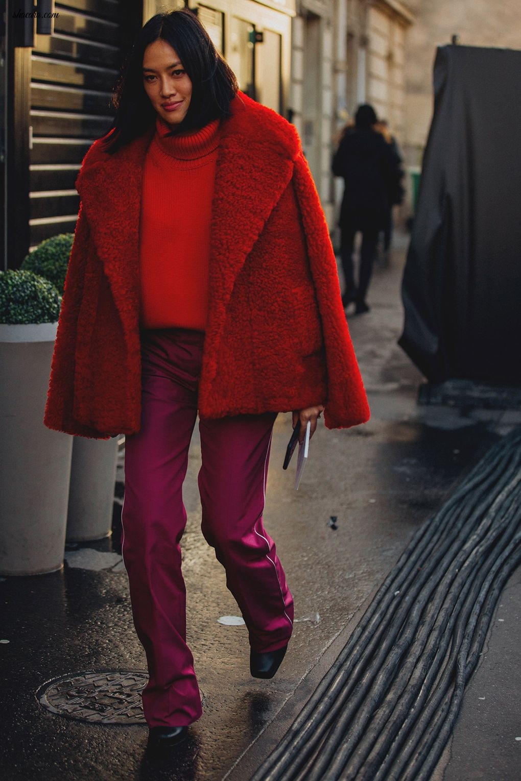 Paris Couture Street Style