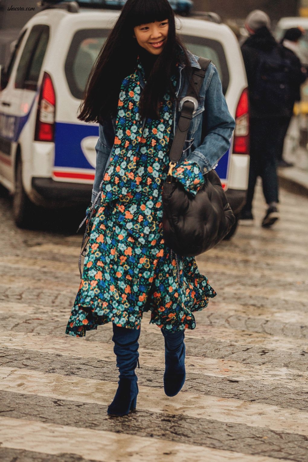 Paris Couture Street Style