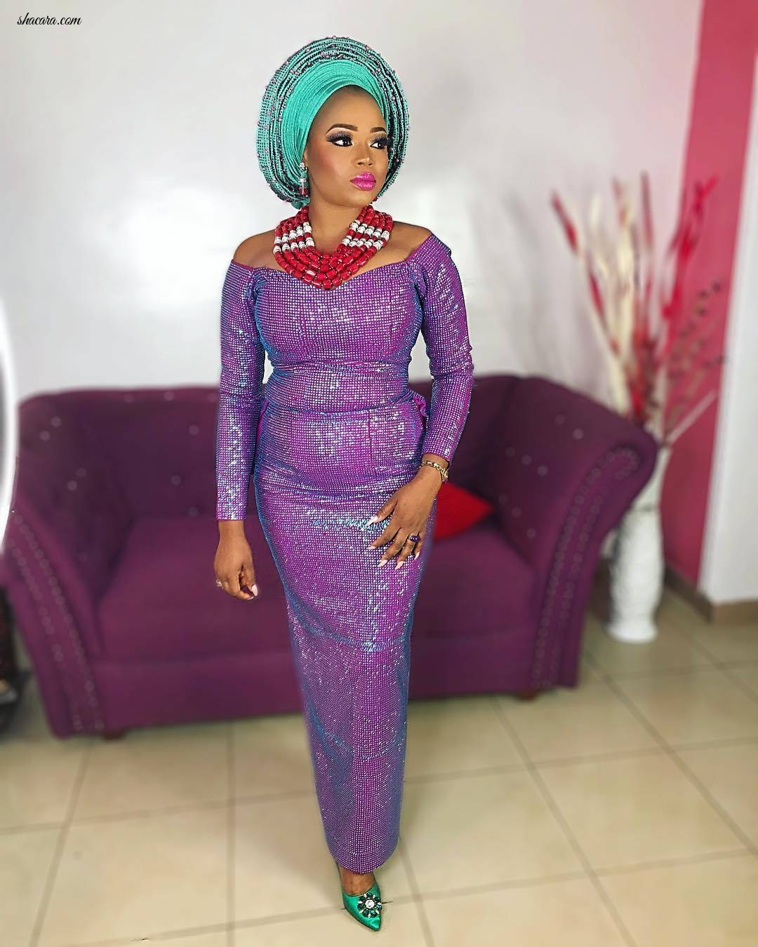 GEAR UP YOUR WEEKEND PARTIES IN THESE STYLISH ASO EBI STYLES