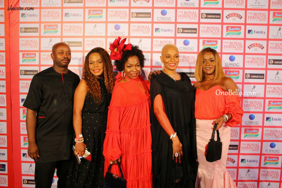 Red Carpet Glam: Mo Abudu, Zainab Balogun, Attend The Premiere Of “The Royal Hibiscus Hotel”