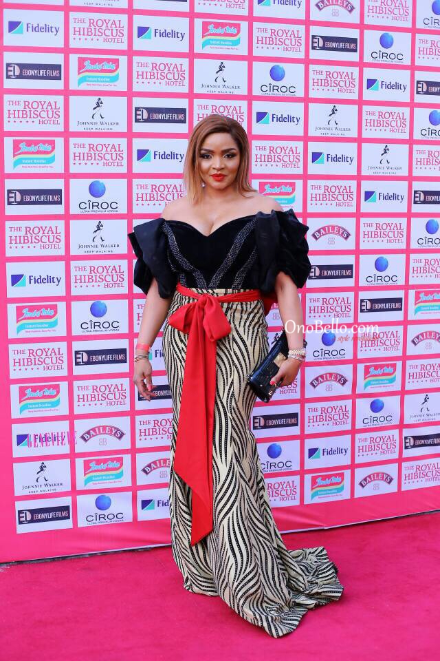 Red Carpet Glam: Mo Abudu, Zainab Balogun, Attend The Premiere Of “The Royal Hibiscus Hotel”