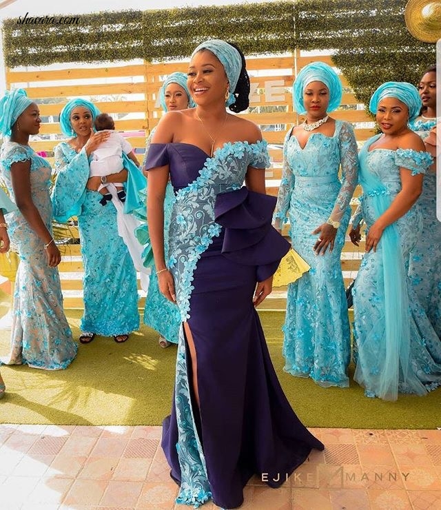 LOOK RAVISHINGLY BEAUTIFUL IN ANY OF THESE ASOEBI STYLES