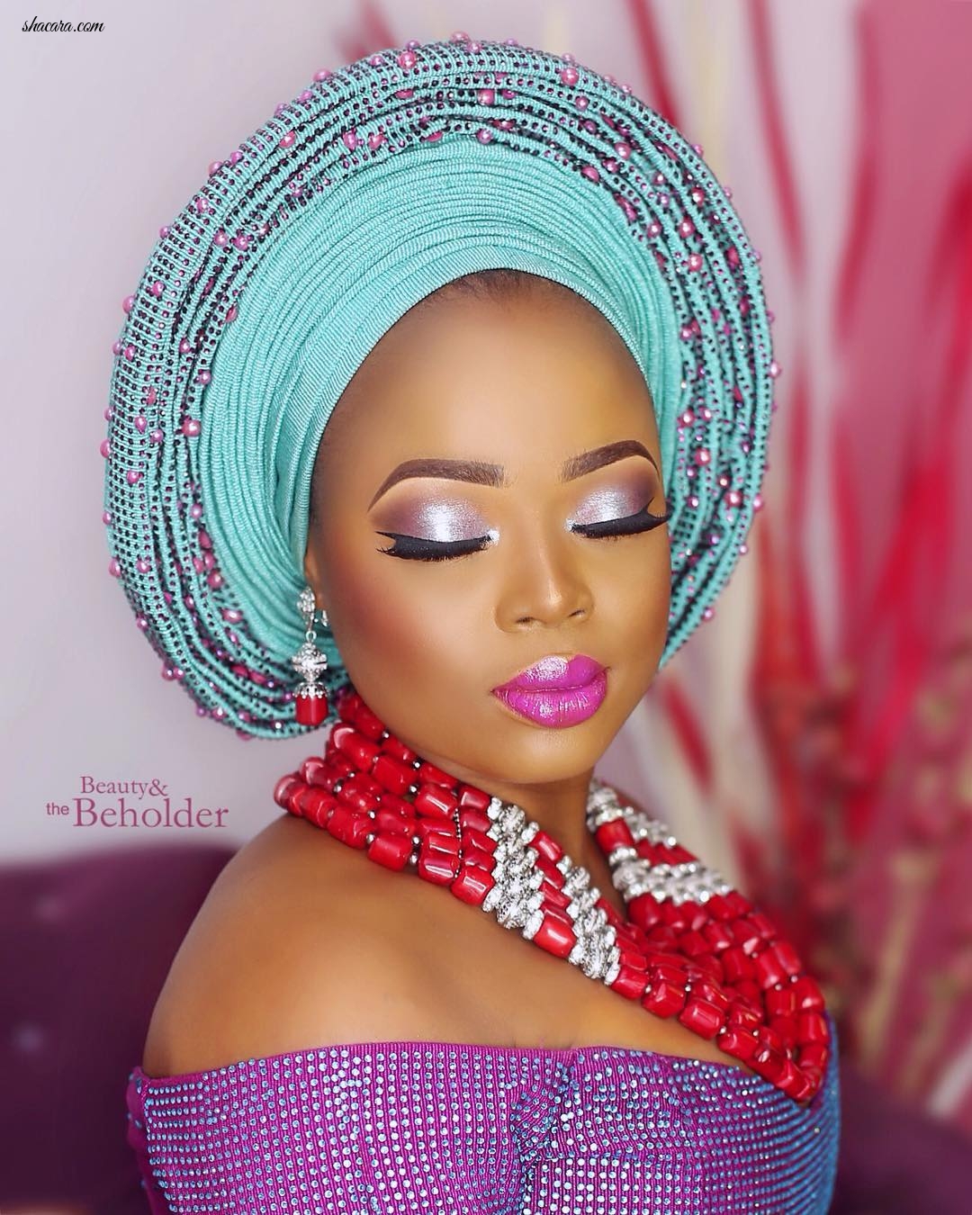 BOLD AND BEAUTIFUL FACES IN LATEST ASO OKE GELE