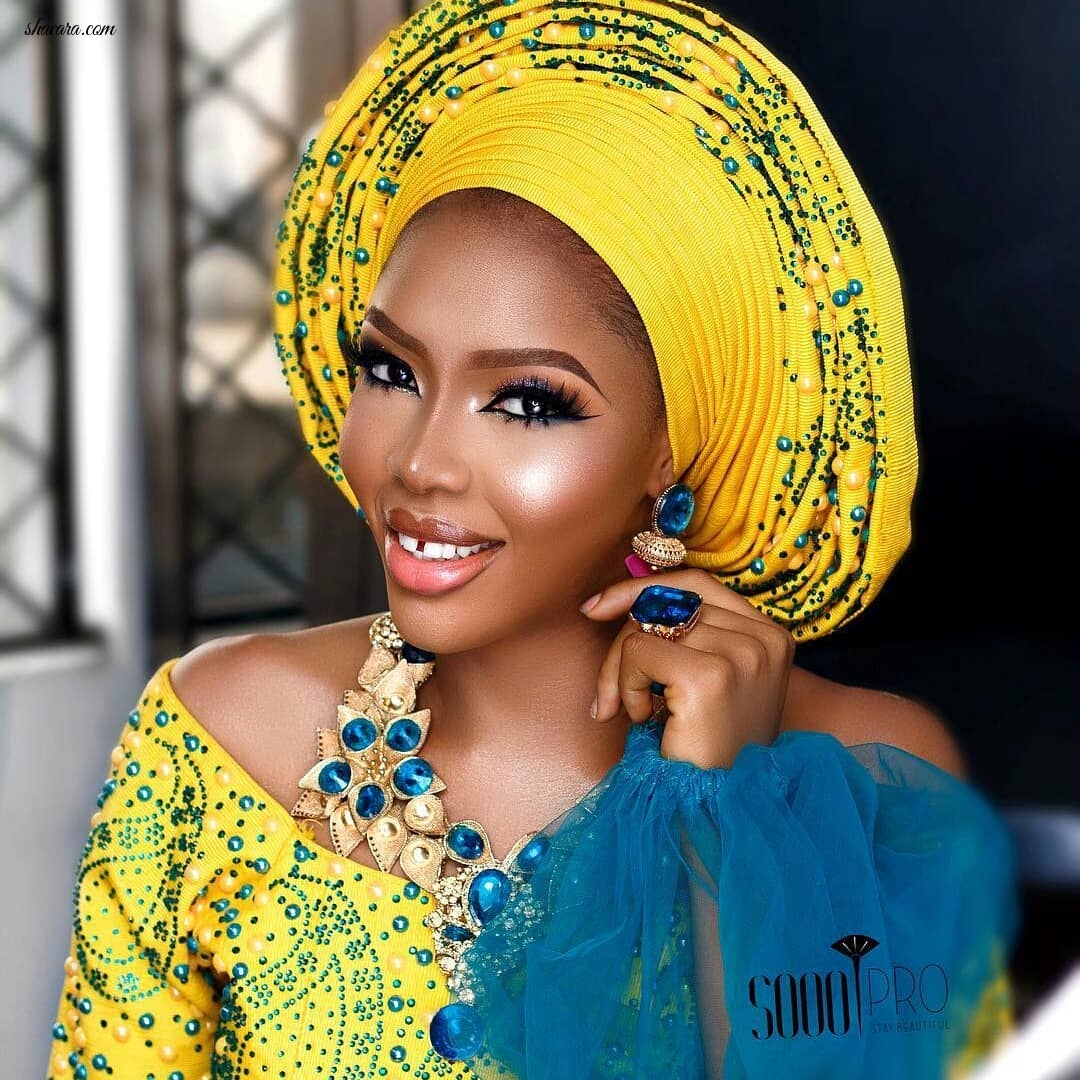 BOLD AND BEAUTIFUL FACES IN LATEST ASO OKE GELE