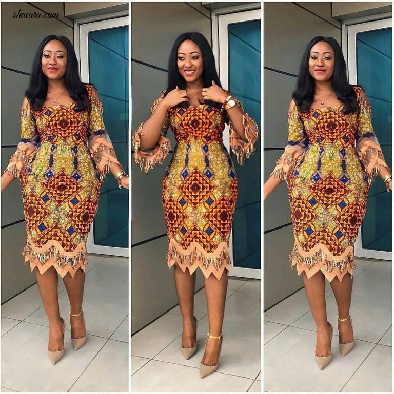 CUTE ANKARA CHURCH OUTFITS THAT YOU PRAISE THE LORD IN