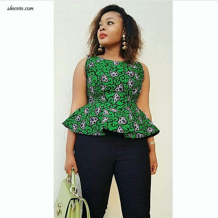 FIERCE AND FABULOUS, THE LATEST ANKARA TOPS WE ARE LOVING THIS SEASON