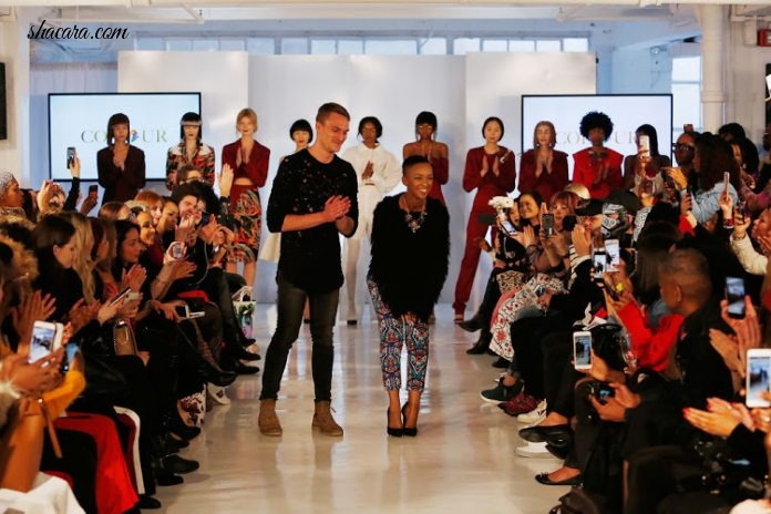 South African TV Host/Musician Nandi Madida Debuts Her ‘Colour By Nandi Madida’ Fashion Brand’s Collection at New York Fashion Week