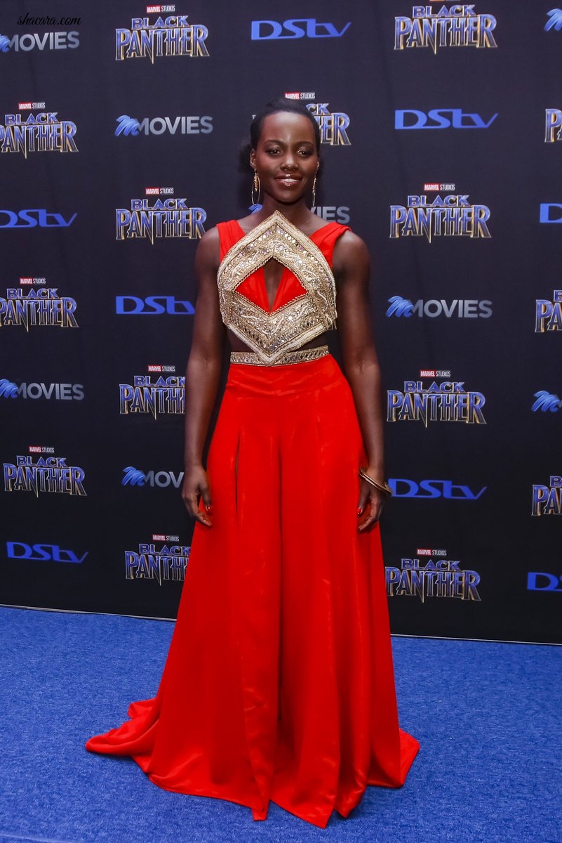 Lupita Nyong’o & Danai Gurira Bring Some Black Magic To The #BlackPanther South Africa Premiere