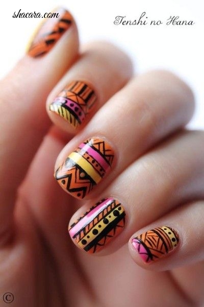 EMBRACE YOUR HERITAGE WITH THESE AFRICAN INSPIRED NAIL ART DESIGNS