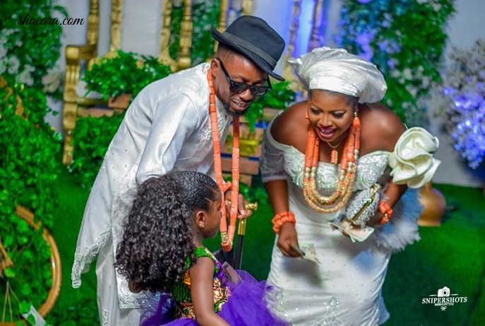 Inside Erigga And His Fiancée Morenike’s Traditional Marriage In Delta State