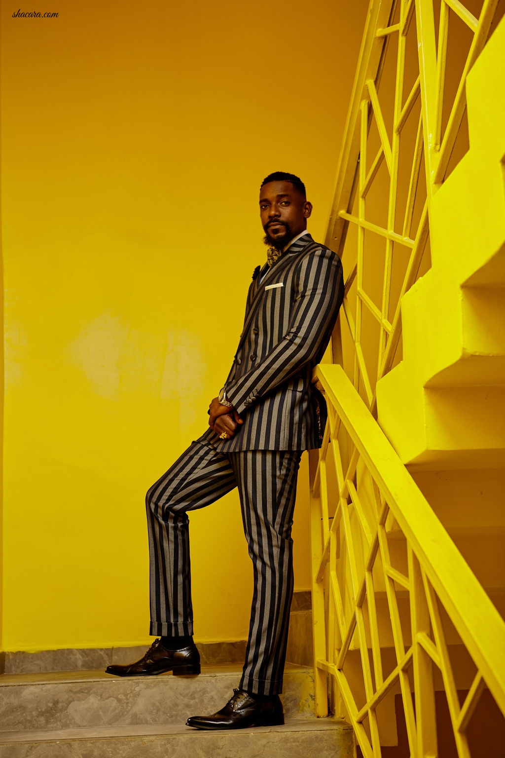 Mawuli Gavor Stars In David Wej’s “Grooming The Modern Man” Styling Series