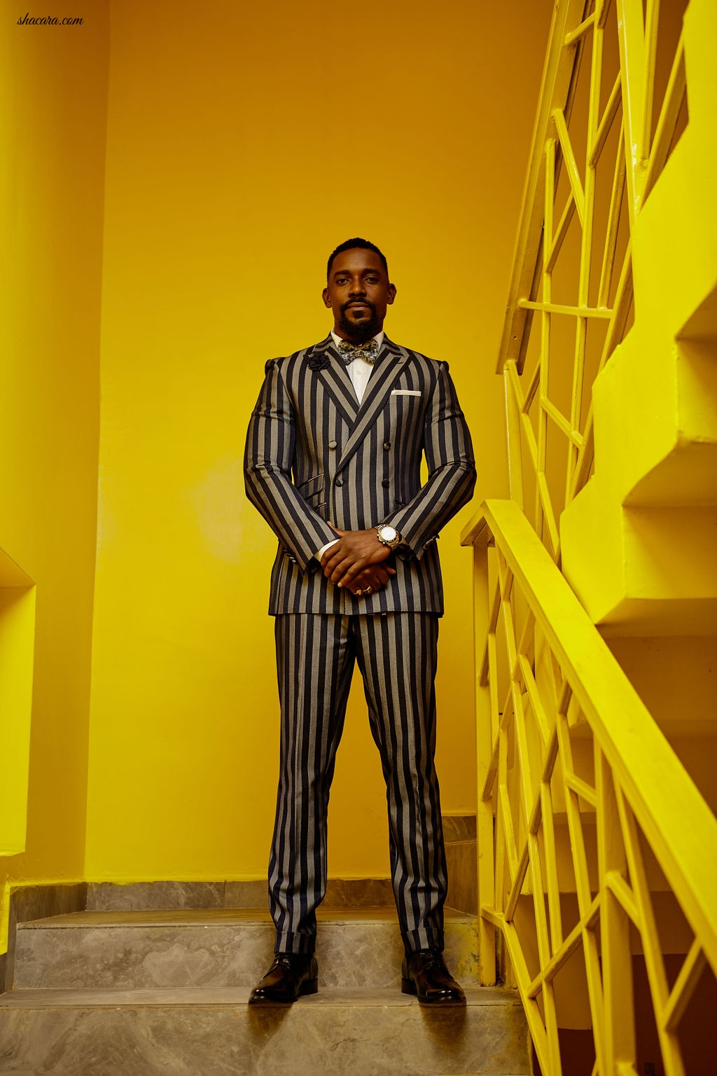 Mawuli Gavor Stars In David Wej’s “Grooming The Modern Man” Styling Series