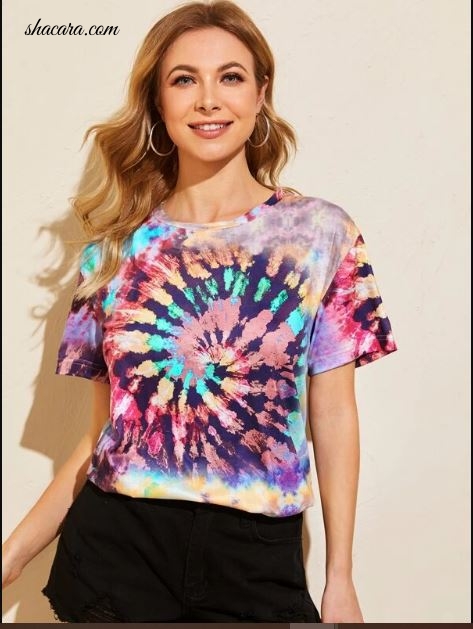 TIE AND DYE TSHIRT WE CAN’T STOP LOVING