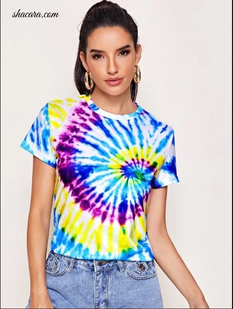 TIE AND DYE TSHIRT WE CAN’T STOP LOVING