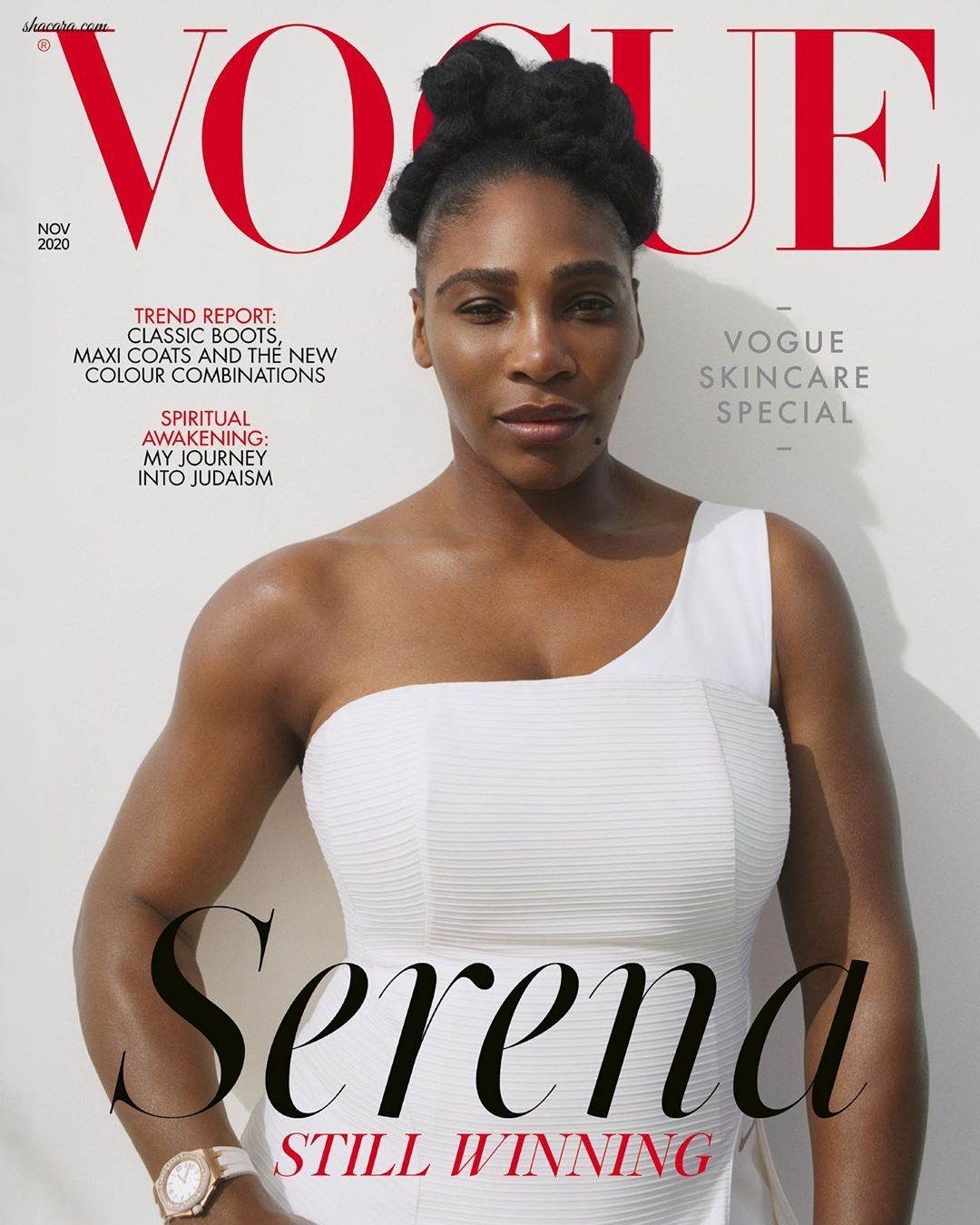 Serena Williams Gets Candid About Body Positivity On British Vogue’s November Issue