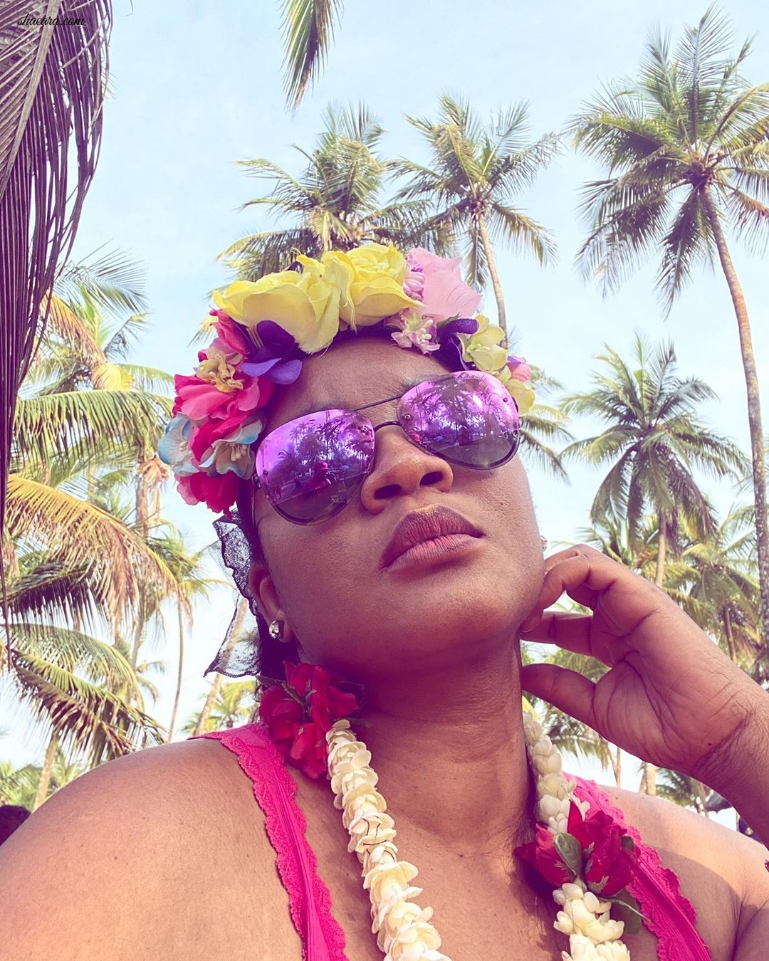 All The Photos From Omotola Jalade-Ekeinde’s Fun Getaway With Her Kids