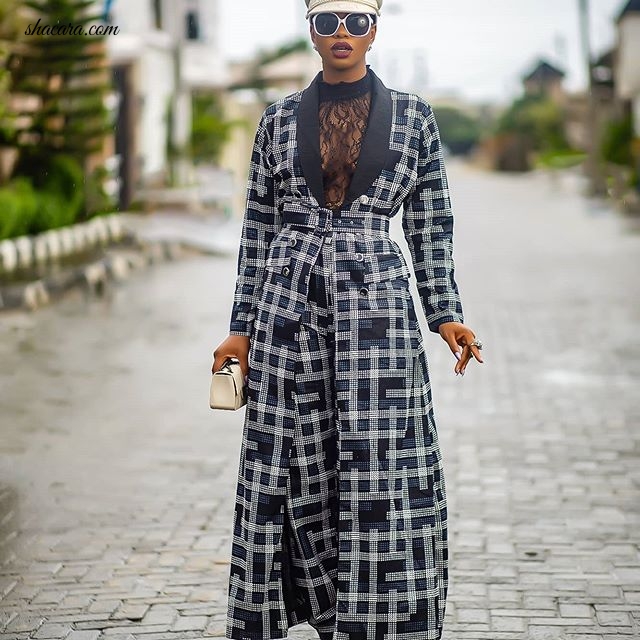 #STYLEGIRL: Popular Nigerian Style Influencer StyleConnaisseur Just Teased Us With Haute African Over Coat Goals