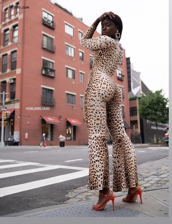 #STYLEGIRL: Sonia Barbie Tucker Latest Look Solidifies That Animal Print Definitely Took Over In 2020