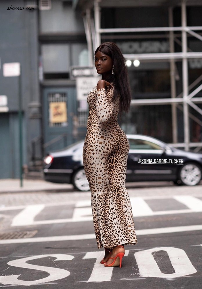 #STYLEGIRL: Sonia Barbie Tucker Latest Look Solidifies That Animal Print Definitely Took Over In 2020