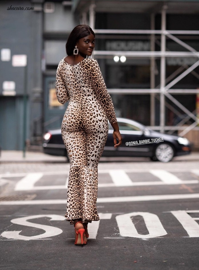 #STYLEGIRL: Sonia Barbie Tucker Latest Look Solidifies That Animal Print Definitely Took Over In 2020