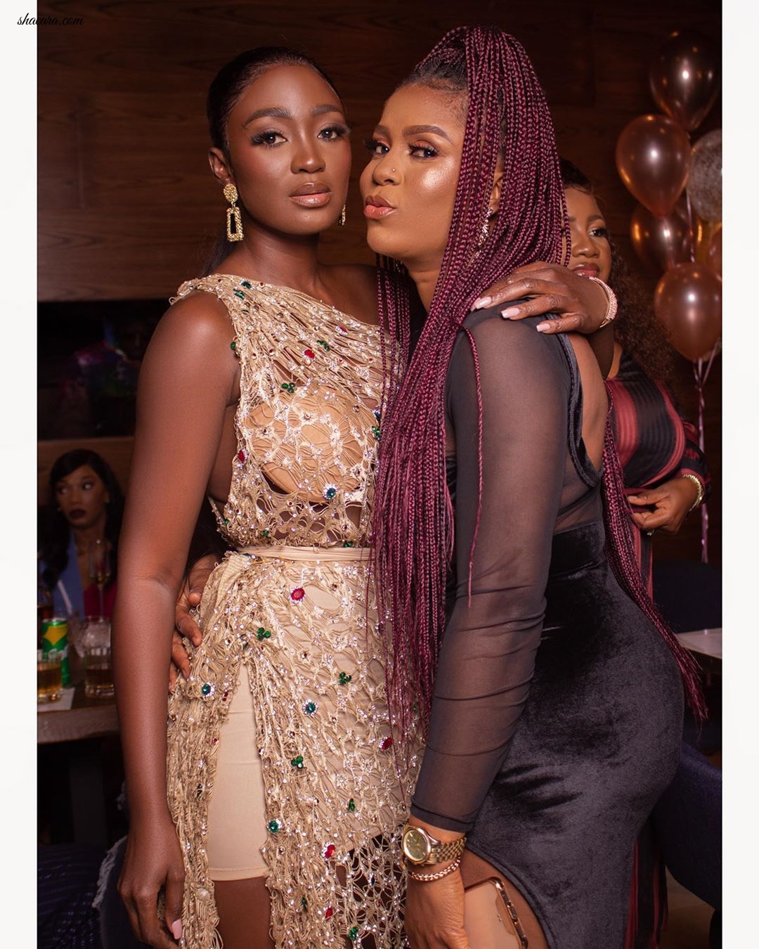 Tolu Bally’s Birthday Party Had Ini Edo, Tiwa Savage, Toke Makinwa, Tacha, & More In Stunning Looks