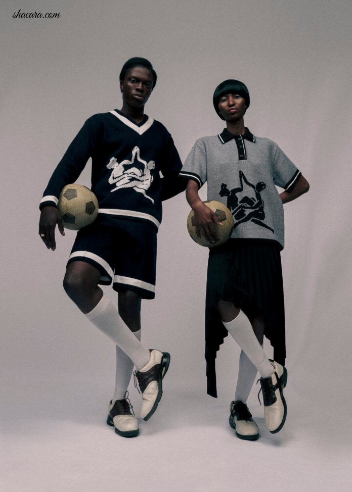 South Africa’s Thebe Magugu’s Haute Stylish Collection Is A Sporty Trope Of Modern Tranquility