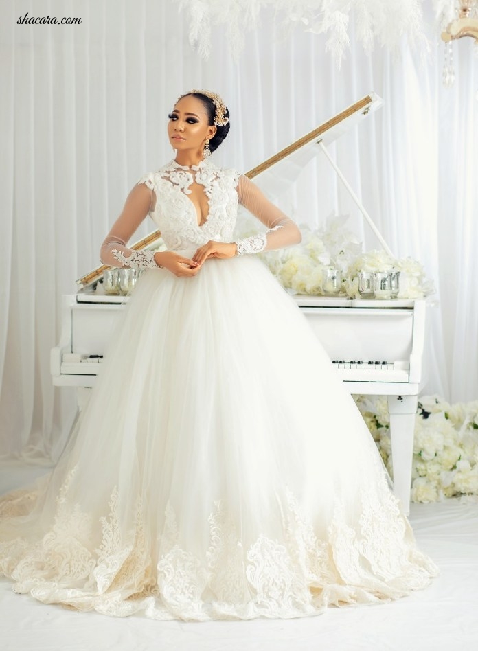 Juliet Ibrahim Stars In Stunning Bridal Look Book By TruFlair x Freshbydotun 2020 Bride-Groom Collection Titled ‘The Grandeur’