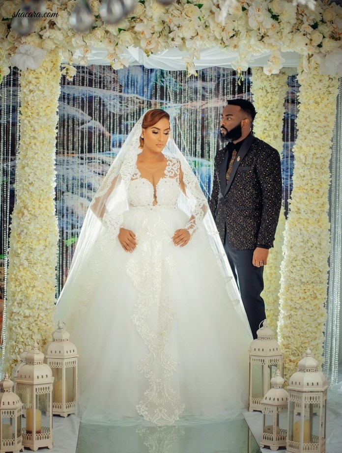 Juliet Ibrahim Stars In Stunning Bridal Look Book By TruFlair x Freshbydotun 2020 Bride-Groom Collection Titled ‘The Grandeur’