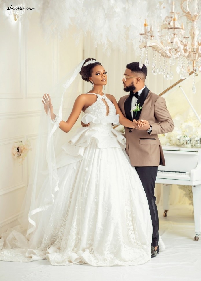 Juliet Ibrahim Stars In Stunning Bridal Look Book By TruFlair x Freshbydotun 2020 Bride-Groom Collection Titled ‘The Grandeur’