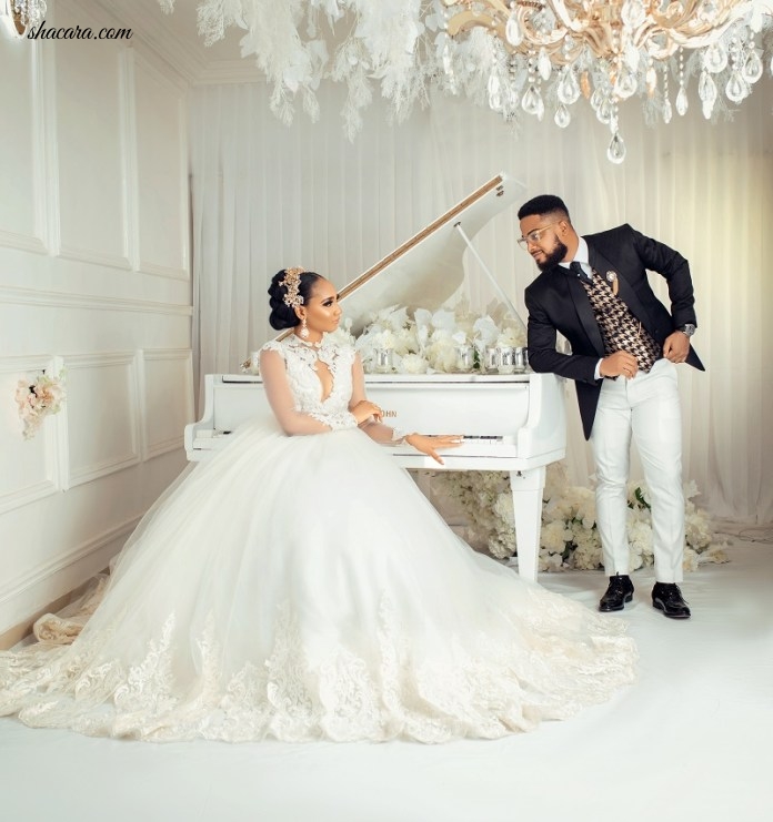 Juliet Ibrahim Stars In Stunning Bridal Look Book By TruFlair x Freshbydotun 2020 Bride-Groom Collection Titled ‘The Grandeur’