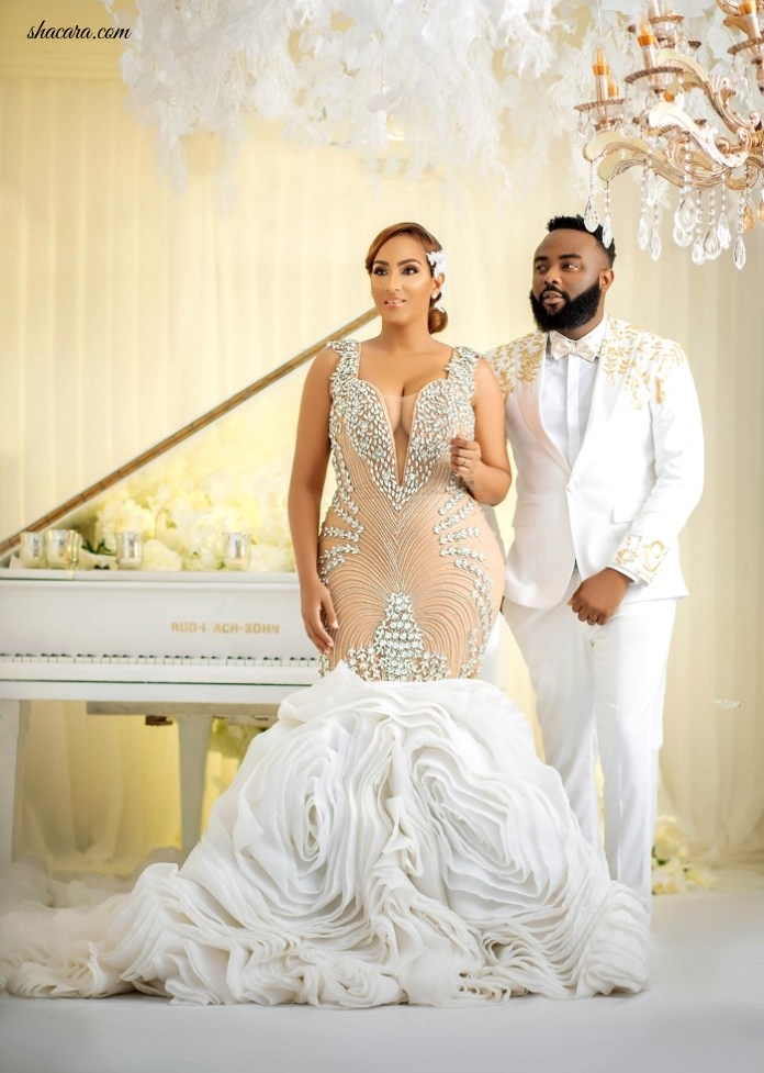 Juliet Ibrahim Stars In Stunning Bridal Look Book By TruFlair x Freshbydotun 2020 Bride-Groom Collection Titled ‘The Grandeur’